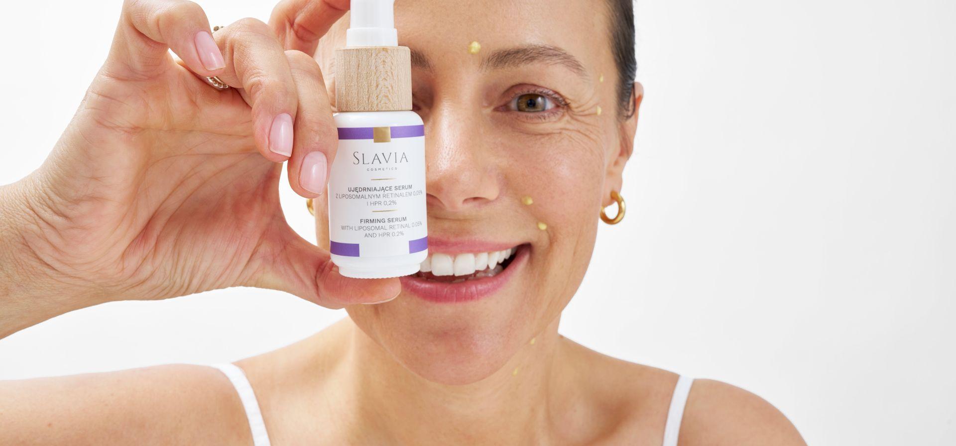 Retinal i HPR w duecie. Slavia Cosmetics rozwija pielęgnację przeciwstarzeniową